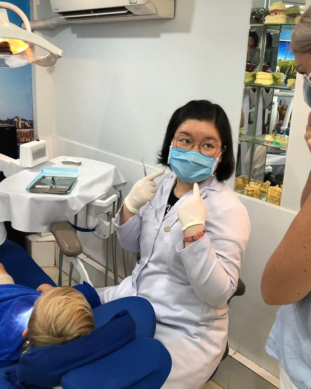 Smiling patient at Australian Dental Clinic